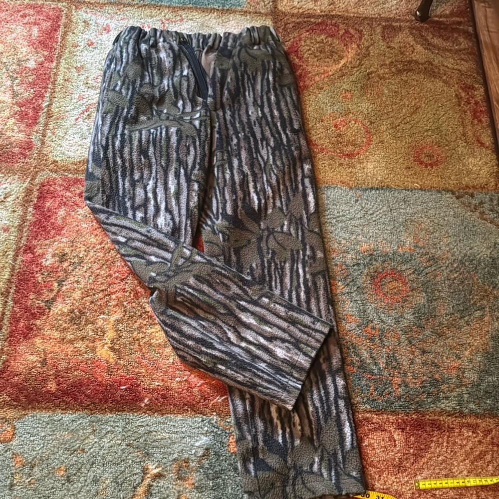 Llbean fleece camouflage pants